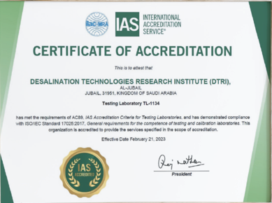 International Accreditation Service (IAS)​